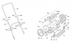 Bosch 0 600 886 101 Ahm 38 Lawnmower 230 V / Eu Spare Parts